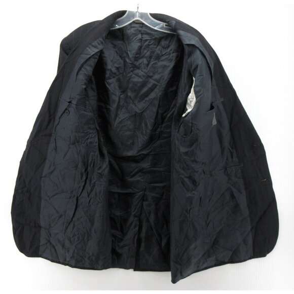 VINTAGE Brooks Brothers Sport Coat 44 Blazer Wool Pinstripe Union Made - Picture 11 of 16